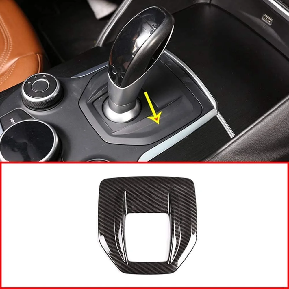 ABS Plastic Interior Center Console Gear Shift Panel Cover Trim Sticker For Alfa Romeo Giulia Stelvio 2017 2018 2019
ABS Plastic Interior Center Console Gear Shift Panel Cover Trim Sticker For Alfa Romeo Giulia Stelvio 2017 2018 2019
