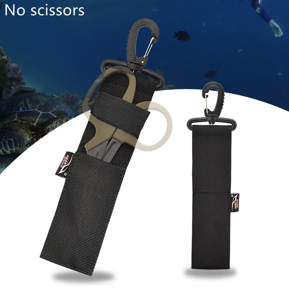 

Scuba Diving Shears Cover Underwater Cutting Special Knifes Protect Storage Bag Velcros Buckle Diving Waistband Storage Tool