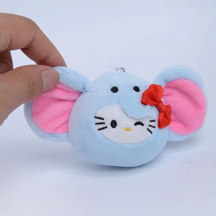 Sanrio Creative Kitty Cat Head Shaped Cat Cross Dressing Dumbo Plush Pendant Cute Cartoon Cartoon Doll Bag Pendant Birthday Gift
Sanrio Creative Kitty Cat Head Shaped Cat Cross Dressing Dumbo Plush Pendant Cute Cartoon Cartoon Doll Bag Pendant Birthday Gift