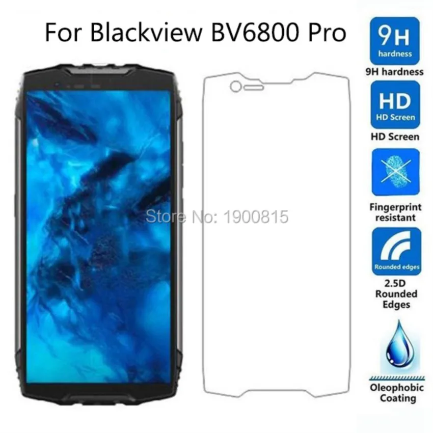 Переднее защитное закаленное стекло для blackview bv6800 pro защитная пленка экрана protection