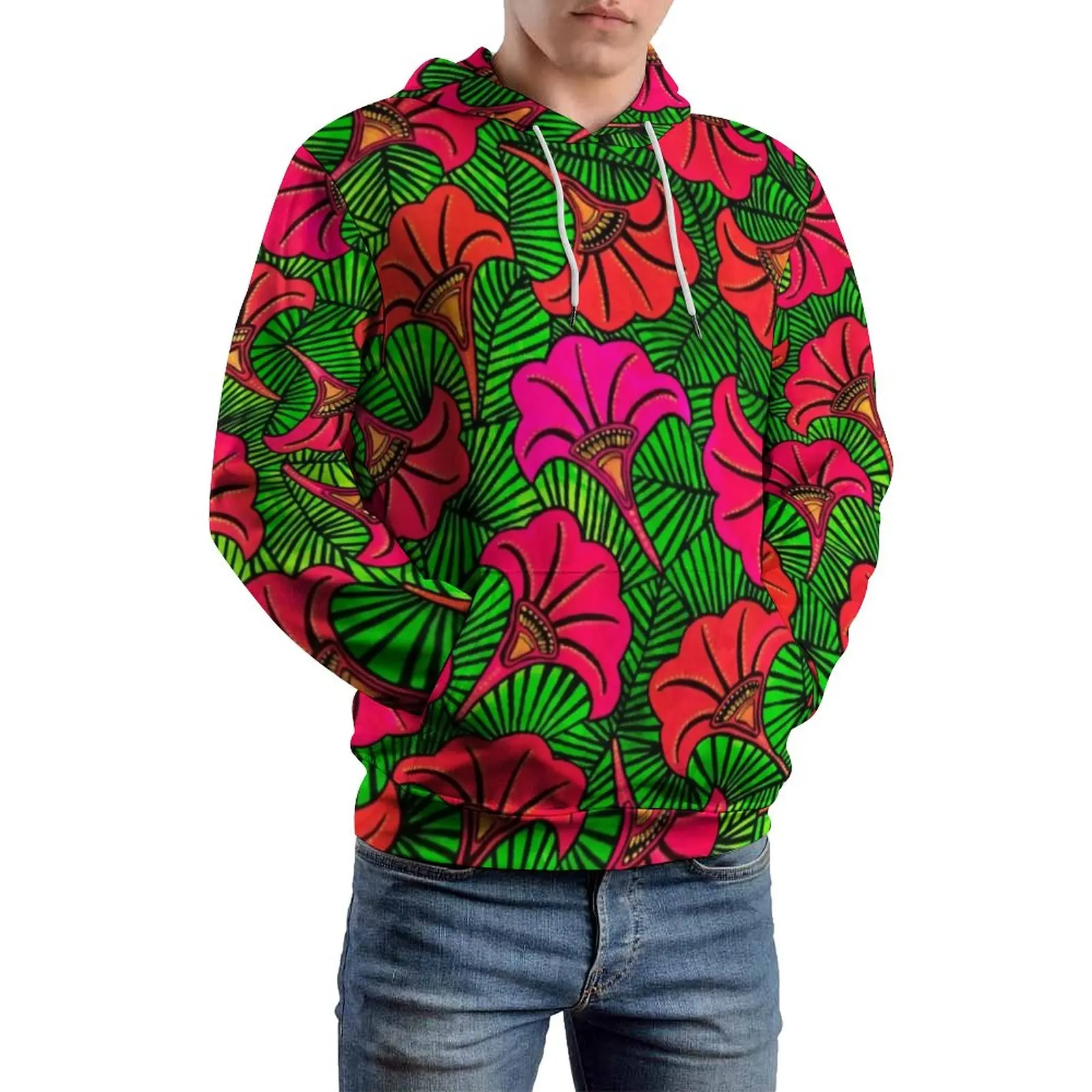 Red Flower Print Loose Hoodies Petunia Capulana Street Style Hoodie Men Long Sleeve Aesthetic Design Sweatshirts Plus Size 5XL
Red Flower Print Loose Hoodies Petunia Capulana Street Style Hoodie Men Long Sleeve Aesthetic Design Sweatshirts Plus Size 5XL
