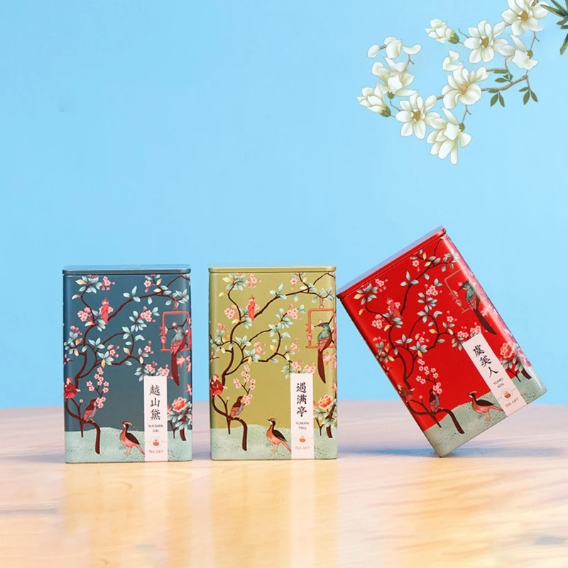 FurnishingNICE Portable Travel Flower Tea Box with Lid Exquisite Sealed Container for Candy Snack Coffee Scented Tea Canister
FurnishingNICE Portable Travel Flower Tea Box with Lid Exquisite Sealed Container for Candy Snack Coffee Scented Tea Canister