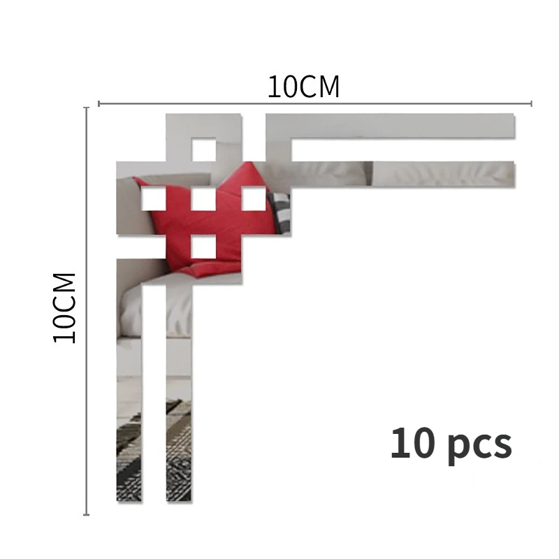 10pcs 3D Wall Corner Sticker Mirror Corner FlowerWall Cabinet Diagonal Wall Corner Living Room Background Wall Decoration
10pcs 3D Wall Corner Sticker Mirror Corner FlowerWall Cabinet Diagonal Wall Corner Living Room Background Wall Decoration