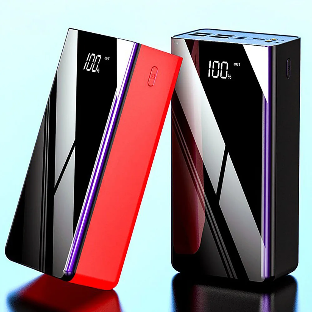 50000mAh Portable Mobile Power Bank with 4 USB LED Digital Display Charger Powerbank External Battery for Samsung Xiaomi iPhone
50000mAh Portable Mobile Power Bank with 4 USB LED Digital Display Charger Powerbank External Battery for Samsung Xiaomi iPhone