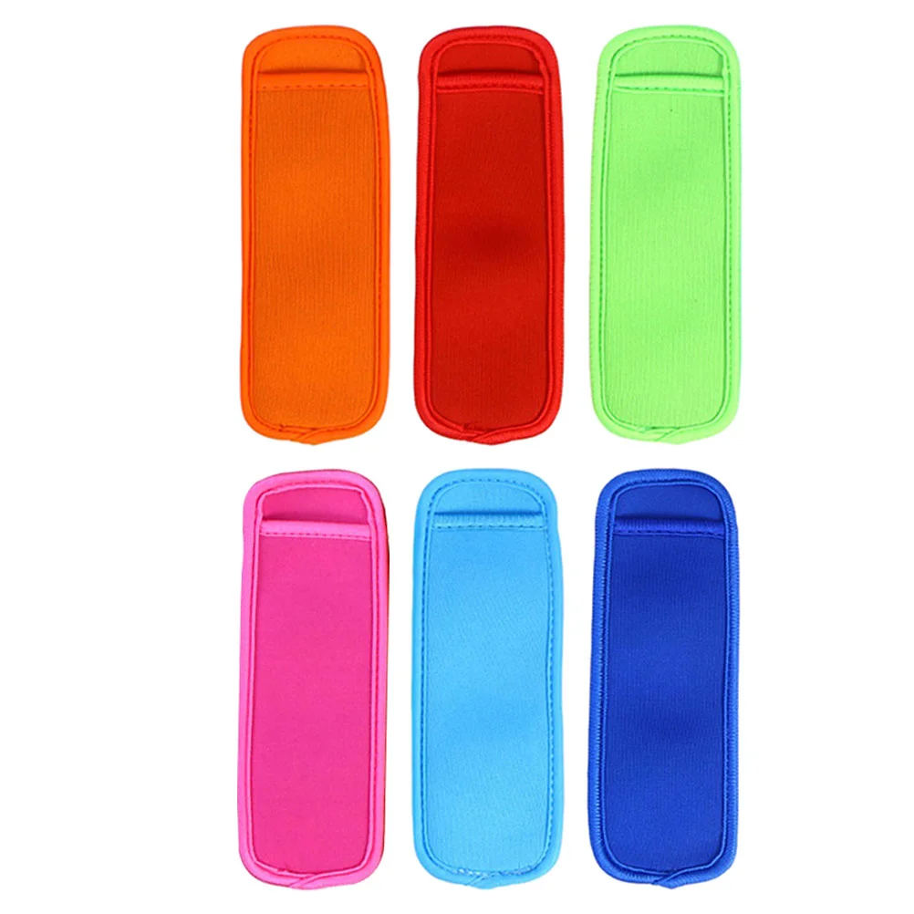 6 Pcs Fridge Stand Colorful Popsicles Sets Stick Protector Neoprene Ice Cover Sleeve 18X6.5X0.5CM Holder Holders Baby
6 Pcs Fridge Stand Colorful Popsicles Sets Stick Protector Neoprene Ice Cover Sleeve 18X6.5X0.5CM Holder Holders Baby