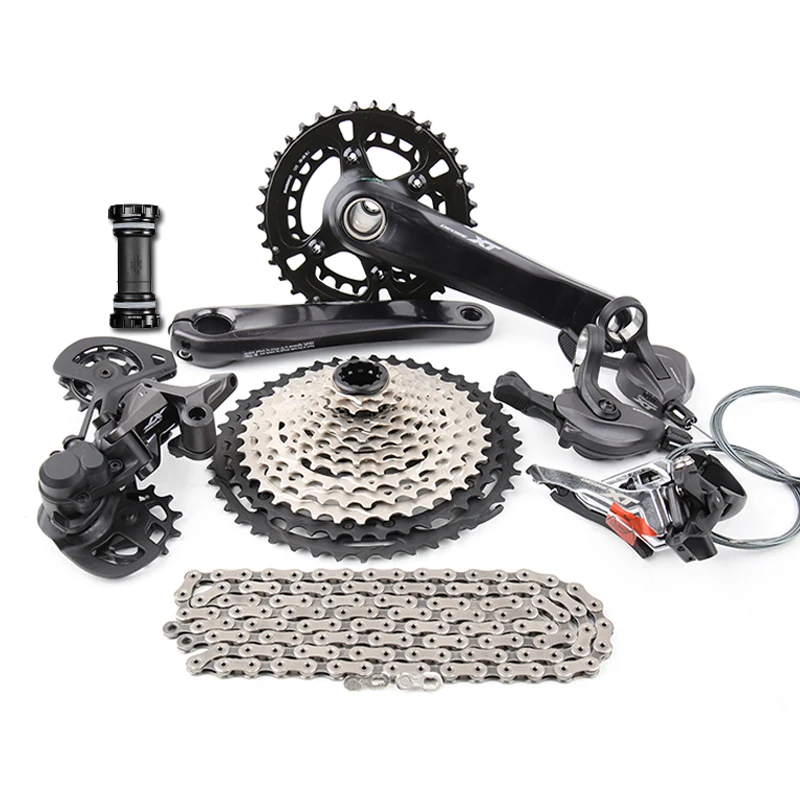 Shimano DEORE XT M8100 M8120 MTB Bike 2X12 24 Speed Derailleur Groupset 10-45T Cassette MICRO SPLINE Bicycle Kit XTR M9100 Chain
Shimano DEORE XT M8100 M8120 MTB Bike 2X12 24 Speed Derailleur Groupset 10-45T Cassette MICRO SPLINE Bicycle Kit XTR M9100 Chain