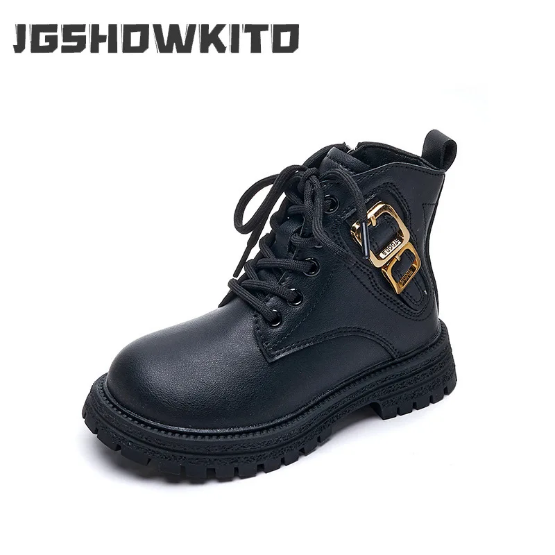 Children's Shoes 2022 Spring and Autumn Kids Fashion tide Boots Britain Style Girls Short Boots Metal Buckle Boys Black Boots
Children's Shoes 2022 Spring and Autumn Kids Fashion tide Boots Britain Style Girls Short Boots Metal Buckle Boys Black Boots