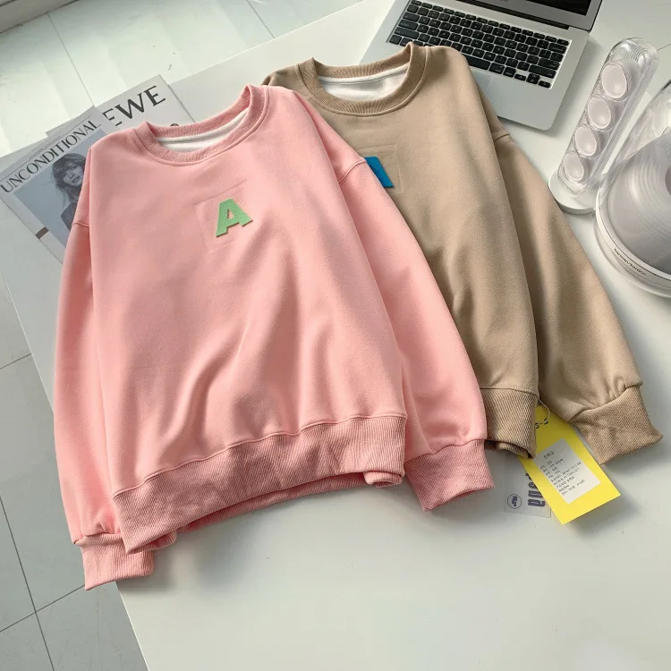 high quality long-sleeve embroidery A hoodies Women oversized sweatshirt Fashion loose casual Streetwear women clothing 2021
high quality long-sleeve embroidery A hoodies Women oversized sweatshirt Fashion loose casual Streetwear women clothing 2021