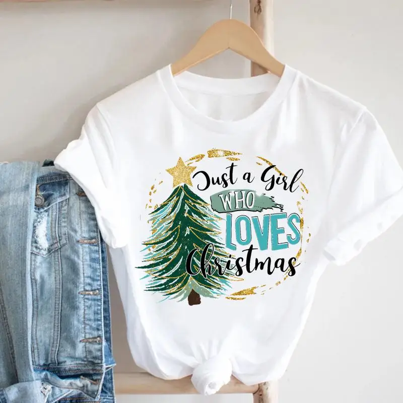 Women Tree Lovely Happy New Year Christmas T Tee Fashion Holiday Pretty Nice Lady Print Cartoon Graphic Tshirt Top T-shirt
Women Tree Lovely Happy New Year Christmas T Tee Fashion Holiday Pretty Nice Lady Print Cartoon Graphic Tshirt Top T-shirt
