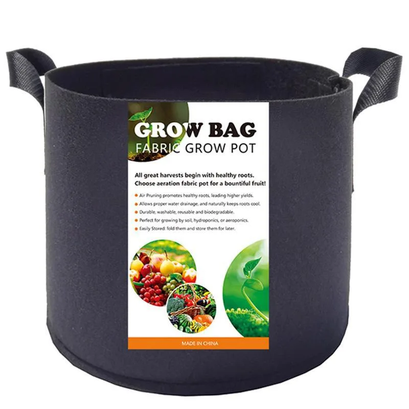 Multi-Specification Felt Portable Planting Bucket Planting Bag Non-Woven Flower Pot Seedling Bag Grow Bags Garden Supplies
Multi-Specification Felt Portable Planting Bucket Planting Bag Non-Woven Flower Pot Seedling Bag Grow Bags Garden Supplies