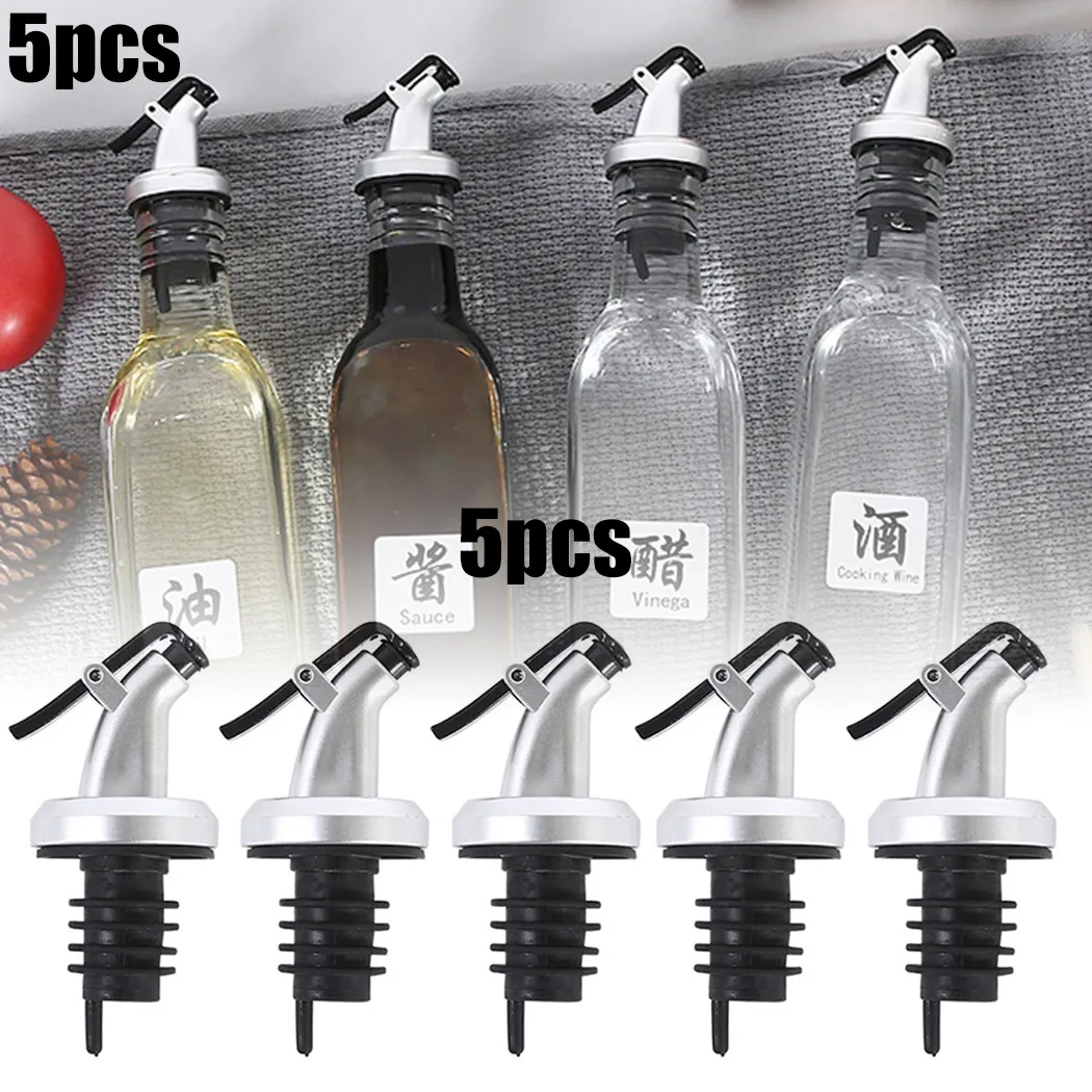5PCS Olive Oil Sprayer Drip Wine Pourers Liquor Dispenser Leak-proof Nozzle Lock Sauce Boat Bottle Stopper Kitchen Bar BBQ Tool
5PCS Olive Oil Sprayer Drip Wine Pourers Liquor Dispenser Leak-proof Nozzle Lock Sauce Boat Bottle Stopper Kitchen Bar BBQ Tool