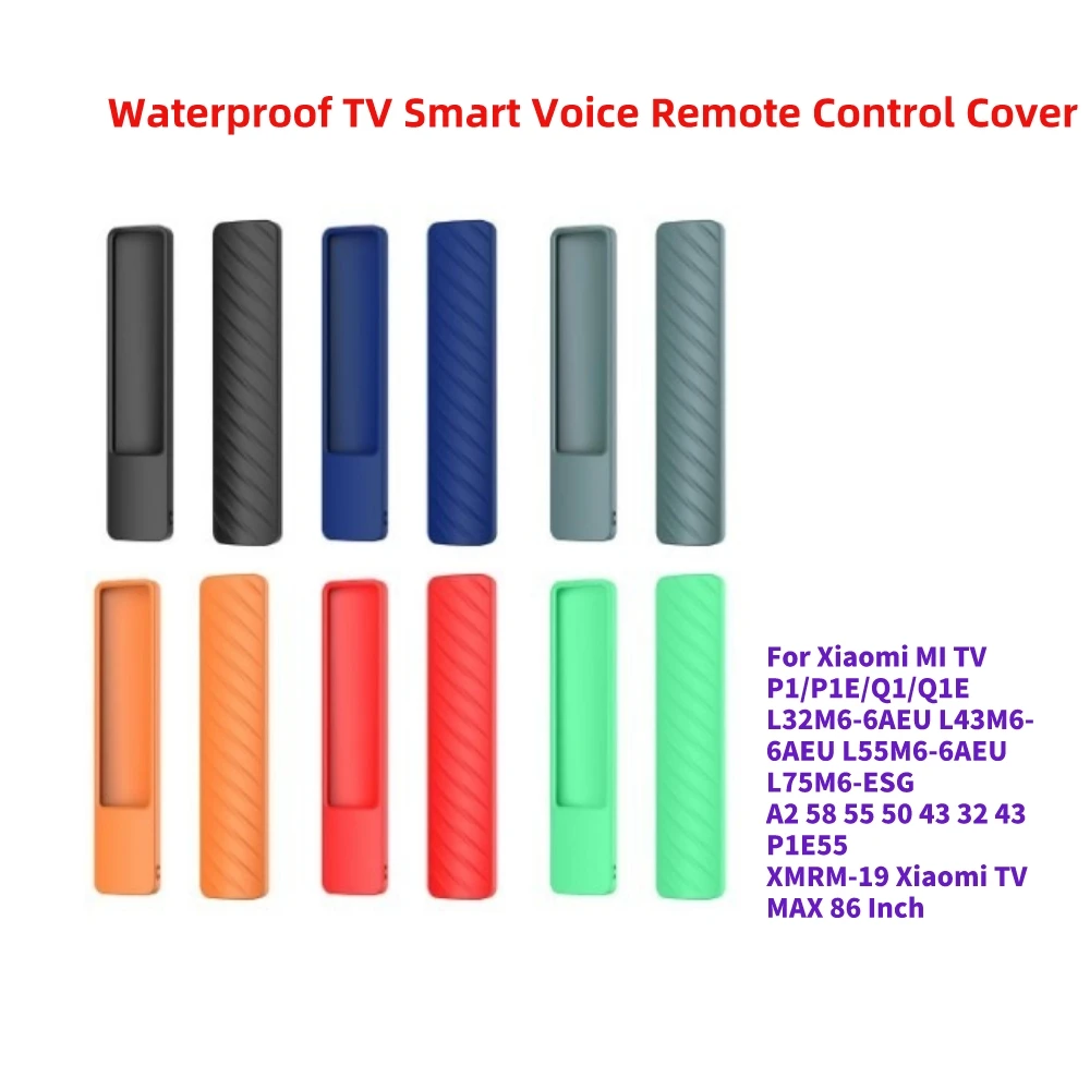 Silicone Controller Case Waterproof Protective Skin Anti-Drop Shockproof for Xiaomi MI TV P1/P1E/Q1/Q1E XMRM-19 Xiaomi TV MAX
Silicone Controller Case Waterproof Protective Skin Anti-Drop Shockproof for Xiaomi MI TV P1/P1E/Q1/Q1E XMRM-19 Xiaomi TV MAX