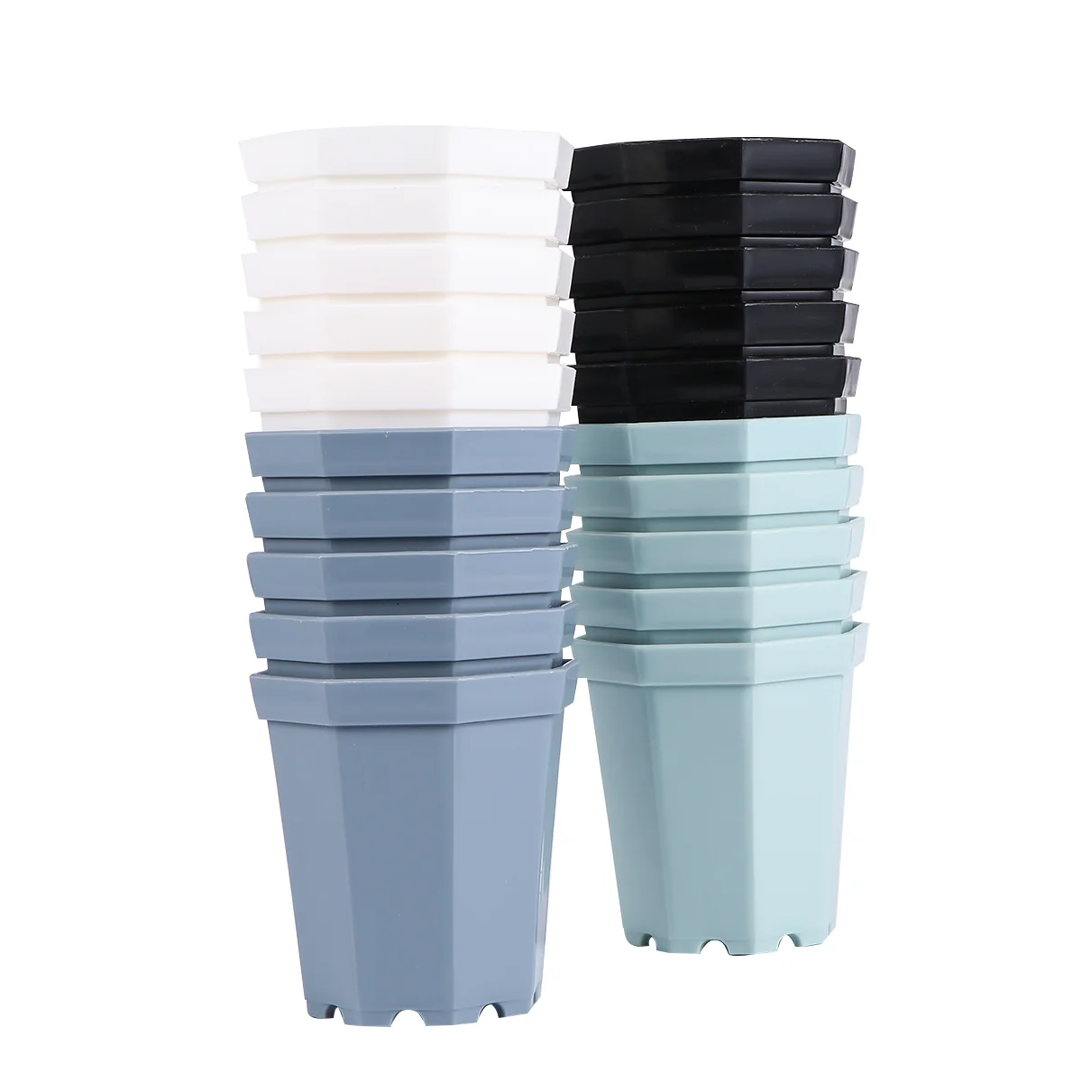20pcs Imitation Porcelain Thickened Plastic Flower Pot Octagonal Flower Pot Practical Succulent Plant Flowerpot for Home
20pcs Imitation Porcelain Thickened Plastic Flower Pot Octagonal Flower Pot Practical Succulent Plant Flowerpot for Home