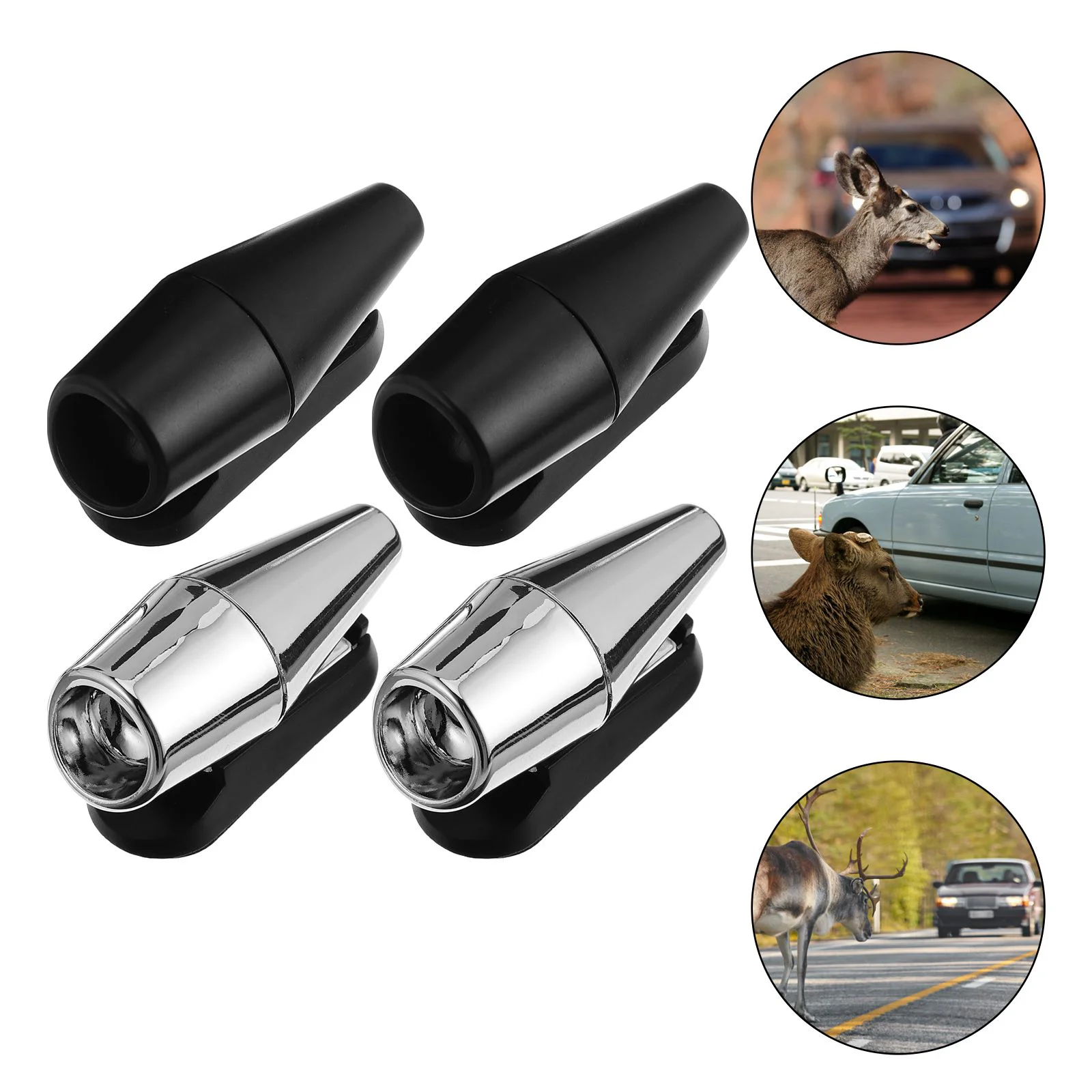 2 Pairs Car Safety Accessories Gift Wind Whistle Driving Car Whistle Horn Car Deer Warning Devices Car Deer
2 Pairs Car Safety Accessories Gift Wind Whistle Driving Car Whistle Horn Car Deer Warning Devices Car Deer