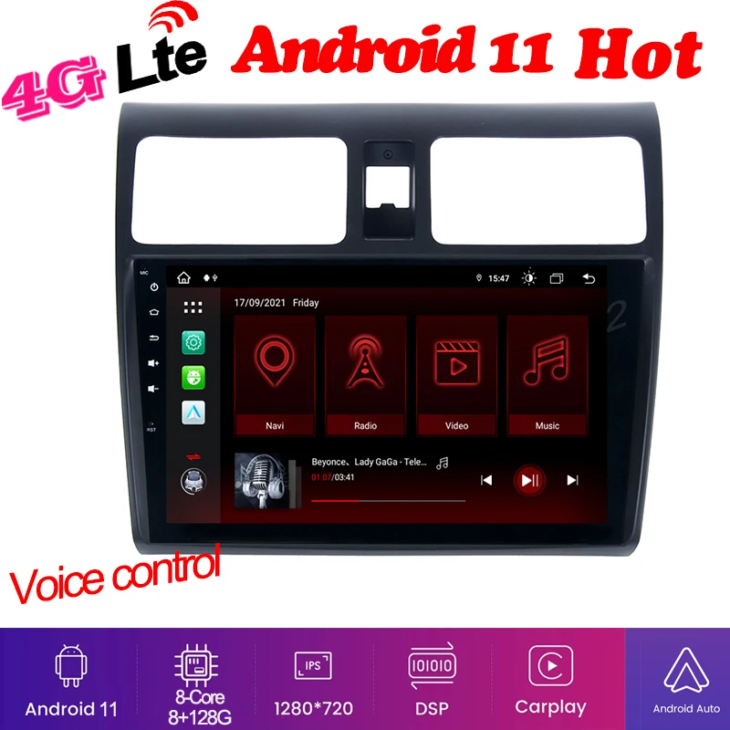 Автомагнитола 8 + 128 ГБ, 8 + 2003 ГБ, Android 11, GPS, радио, видеоплеер для Suzuki Swift 2010-с carplay, usb, Wi-Fi, 4G, lte, автомобильный мультимедийный плеер
Автомагнитола 8 + 128 ГБ, 8 + 2003 ГБ, Android 11, GPS, радио, видеоплеер для Suzuki Swift 2010-с carplay, usb, Wi-Fi, 4G, lte, автомобильный мультимедийный плеер
