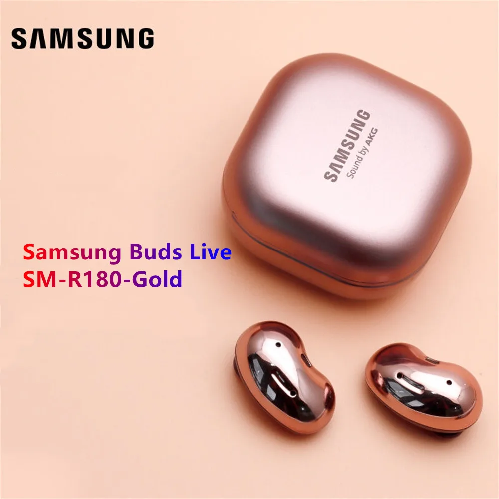 Original 100% Samsung Buds Live, BUDSLIVE True Wireless Earbuds w/Active Noise Cancelling Wireless Charging Case Red blue gold
Original 100% Samsung Buds Live, BUDSLIVE True Wireless Earbuds w/Active Noise Cancelling Wireless Charging Case Red blue gold