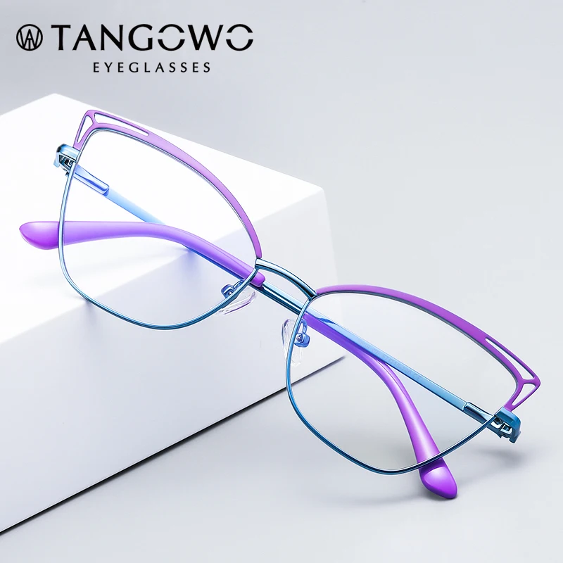 2022 New Design Blue Light Blocking Women's Cat Eye Optical Prescription Glasses Frames Anti Radiation Protection Eyeglasses
2022 New Design Blue Light Blocking Women's Cat Eye Optical Prescription Glasses Frames Anti Radiation Protection Eyeglasses