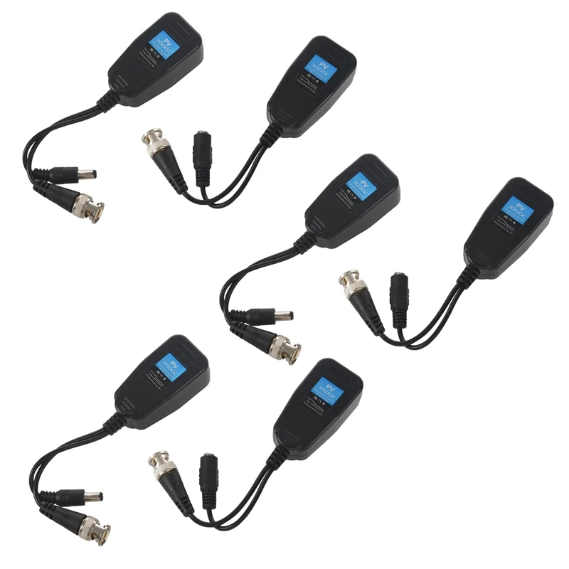 HD-CVI/TVI/AHD пассивный видеотрансмиттер с разъемом питания и RJ45 CAT5 3 пары
HD-CVI/TVI/AHD пассивный видеотрансмиттер с разъемом питания и RJ45 CAT5 3 пары