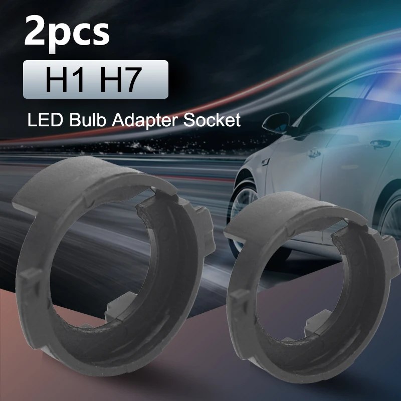 2pcs H1 H7 LED Headlight Bulb Holder Socket Adapter LED Retainer Base for Honda VW Mercedes-Benz BMW Hyundai Kia Accessories
2pcs H1 H7 LED Headlight Bulb Holder Socket Adapter LED Retainer Base for Honda VW Mercedes-Benz BMW Hyundai Kia Accessories