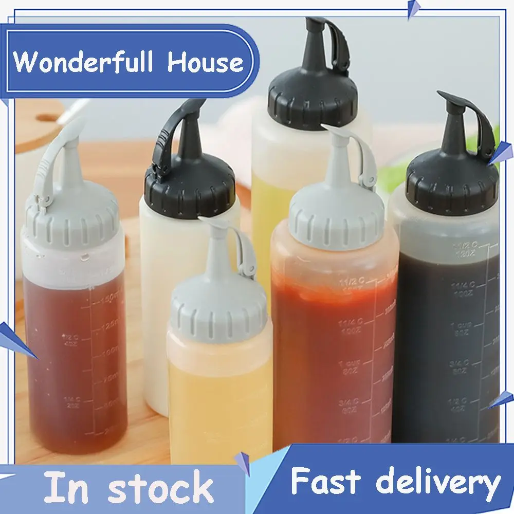 Plastic Seasoning Bottle Unique Cork Design Kitchen Container Squeeze Oil Bottle Multipurpose Reusable Fillable With Graduated
Plastic Seasoning Bottle Unique Cork Design Kitchen Container Squeeze Oil Bottle Multipurpose Reusable Fillable With Graduated