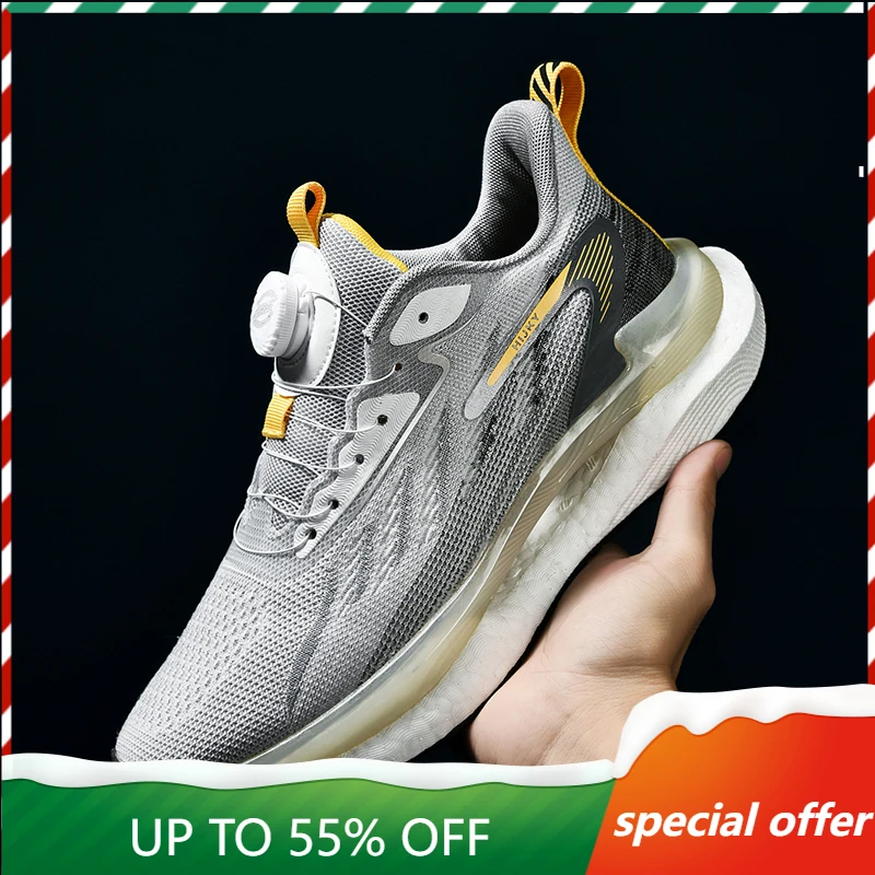 2023 Male Sneakers Cushion Running Shoes Outdoor Jogging Walking Sport Shoes High-Quality Breathable Athletics Training Trainers
2023 Male Sneakers Cushion Running Shoes Outdoor Jogging Walking Sport Shoes High-Quality Breathable Athletics Training Trainers
