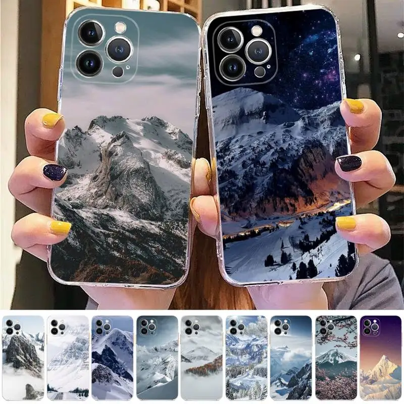 Snow Mountain Phone Case For iPhone 14 11 12 13 Mini Pro XS Max Cover 6 7 8 Plus X XR SE 2020 Funda Shell 
Snow Mountain Phone Case For iPhone 14 11 12 13 Mini Pro XS Max Cover 6 7 8 Plus X XR SE 2020 Funda Shell
