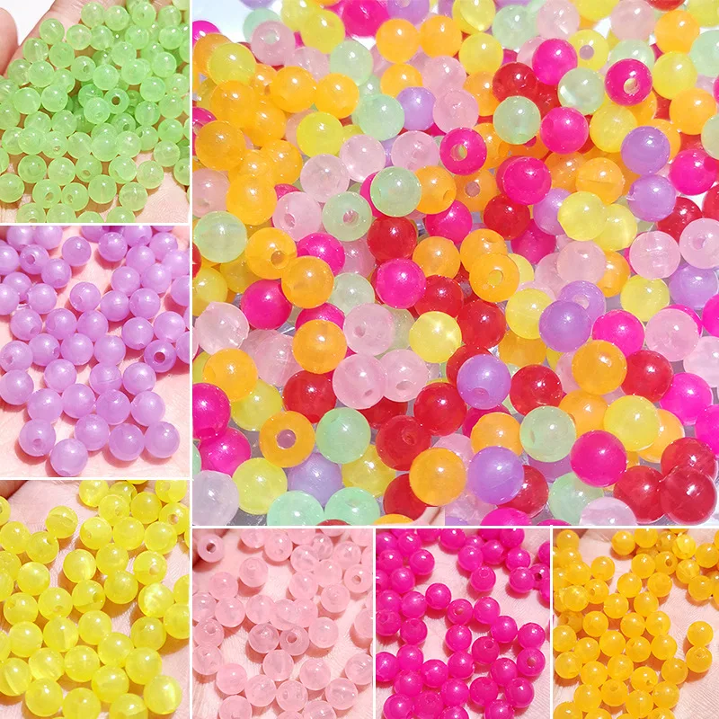 Wholesale 4200pcs 6mm Luminous Colorful Round Loose Jewelry Beads Bracelet Necklace Keyring Beading Plastic Gumball Material
Wholesale 4200pcs 6mm Luminous Colorful Round Loose Jewelry Beads Bracelet Necklace Keyring Beading Plastic Gumball Material