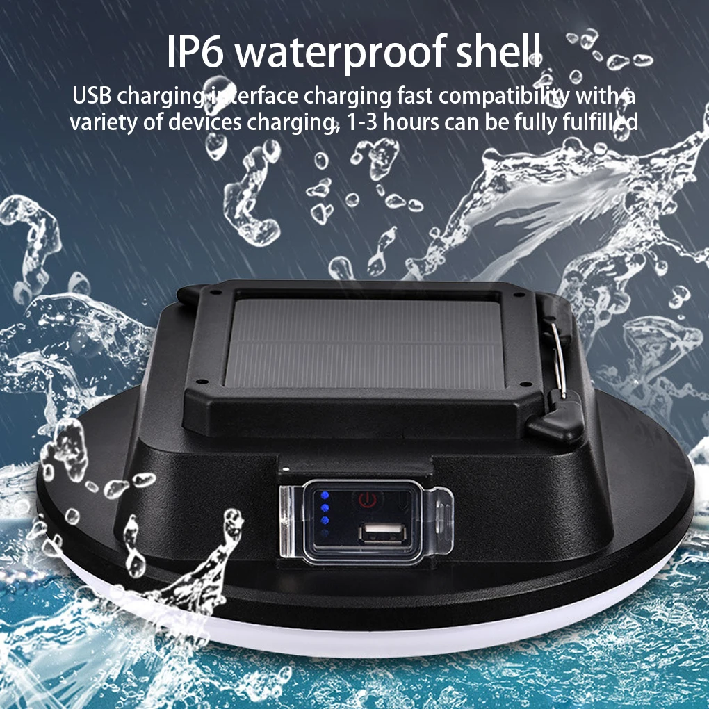 Solar Light Camping Strong Light Multifunctional Hook Portable Waterproof Large Capacity Battery Night Lighting Work Outdoor
Solar Light Camping Strong Light Multifunctional Hook Portable Waterproof Large Capacity Battery Night Lighting Work Outdoor