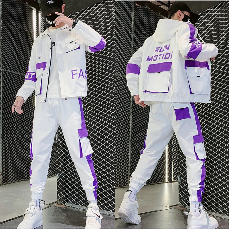2022 Men Fashion Tracksuit Spring Autumn 2PC Sweatshirt +Sweatpants Tracksuit Set Men New Patchwork Slim Fit Sweat Suits
2022 Men Fashion Tracksuit Spring Autumn 2PC Sweatshirt +Sweatpants Tracksuit Set Men New Patchwork Slim Fit Sweat Suits