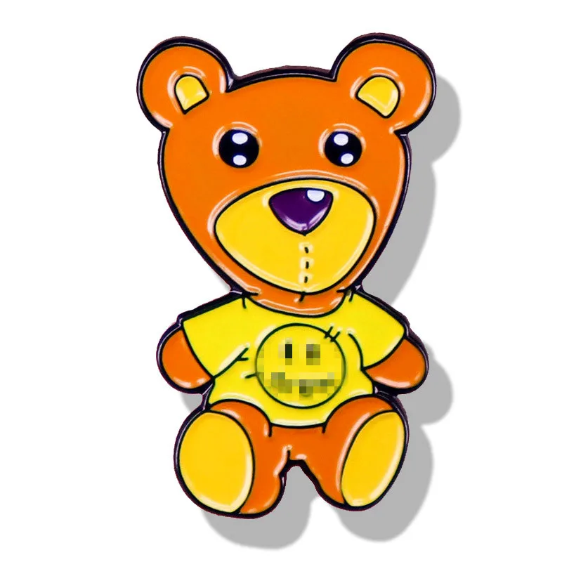 Hip -hop Rock Justinbieber Drews House Bear Enamel Brooch Pin Brooches Lapel Pins Badge Denim Jacket Fashion Jewelry Accessories
Hip -hop Rock Justinbieber Drews House Bear Enamel Brooch Pin Brooches Lapel Pins Badge Denim Jacket Fashion Jewelry Accessories