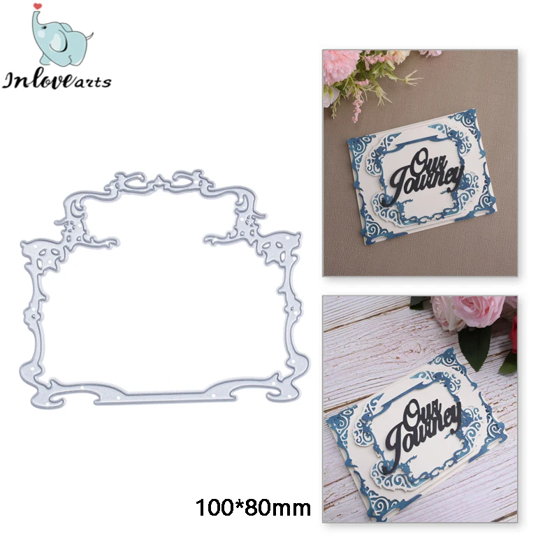 InLoveArts Lace Frame Metal Cutting Dies Rectangle Stencils For DIY Scrapbooking Decorative Embossing Handcraft Template Crafts
InLoveArts Lace Frame Metal Cutting Dies Rectangle Stencils For DIY Scrapbooking Decorative Embossing Handcraft Template Crafts