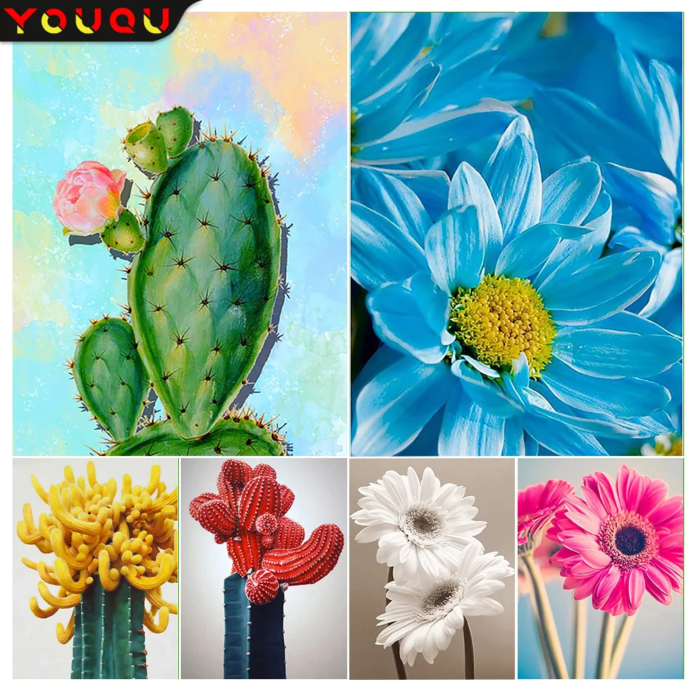 YOUQU Wildflower DIY Small Size Diamond Painting Diamond Mosaic Picture Cactus 5d Diamond Embroidery Decoration Gift
YOUQU Wildflower DIY Small Size Diamond Painting Diamond Mosaic Picture Cactus 5d Diamond Embroidery Decoration Gift