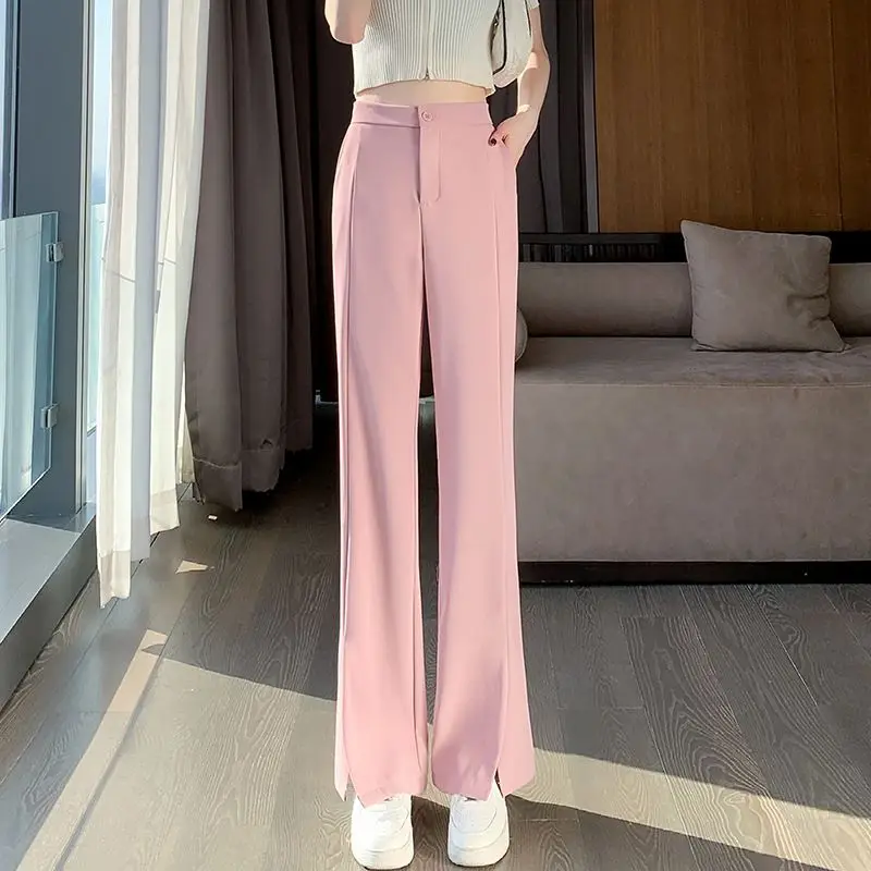 2023 Wide Leg Suits Pants for Women Korean Style High Waist Office Pants Ladies Elegant Straight Suit Trousers Woman A134
2023 Wide Leg Suits Pants for Women Korean Style High Waist Office Pants Ladies Elegant Straight Suit Trousers Woman A134