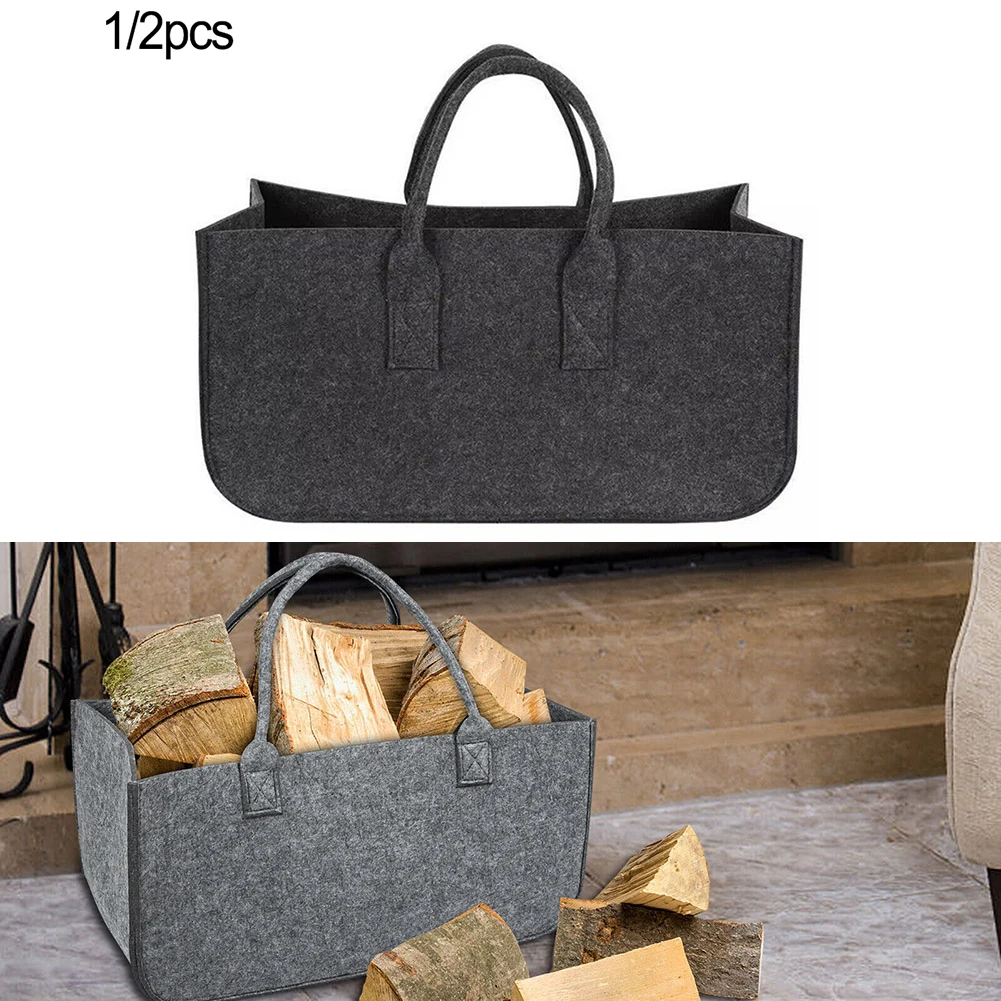 1/2pcs Fireplace Wooden Felt Storage Bag Felt Basket Fire Wood Pocket Firewood Basket Newspaper Stalls Basket 2022 New
1/2pcs Fireplace Wooden Felt Storage Bag Felt Basket Fire Wood Pocket Firewood Basket Newspaper Stalls Basket 2022 New
