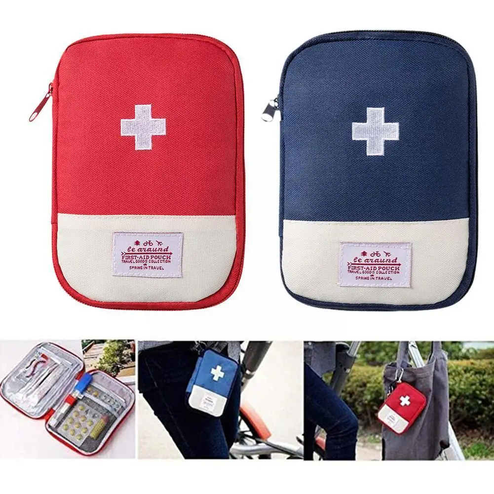 

Портативный органайзер, маленькая дорожная сумка для оказания первой помощи, медицинский маленький Органайзер, комплект для охоты, снаряжение для выживания, медицинская сумка L2H4