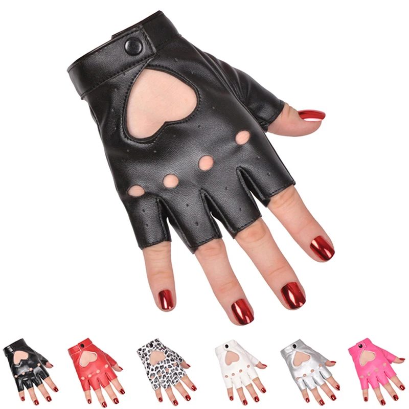 girl five Finger PU Leather Gloves Ladys Driving Show Pole Dance Mittens for Women Men heart Gothic lolita cosplay party gloves
girl five Finger PU Leather Gloves Ladys Driving Show Pole Dance Mittens for Women Men heart Gothic lolita cosplay party gloves