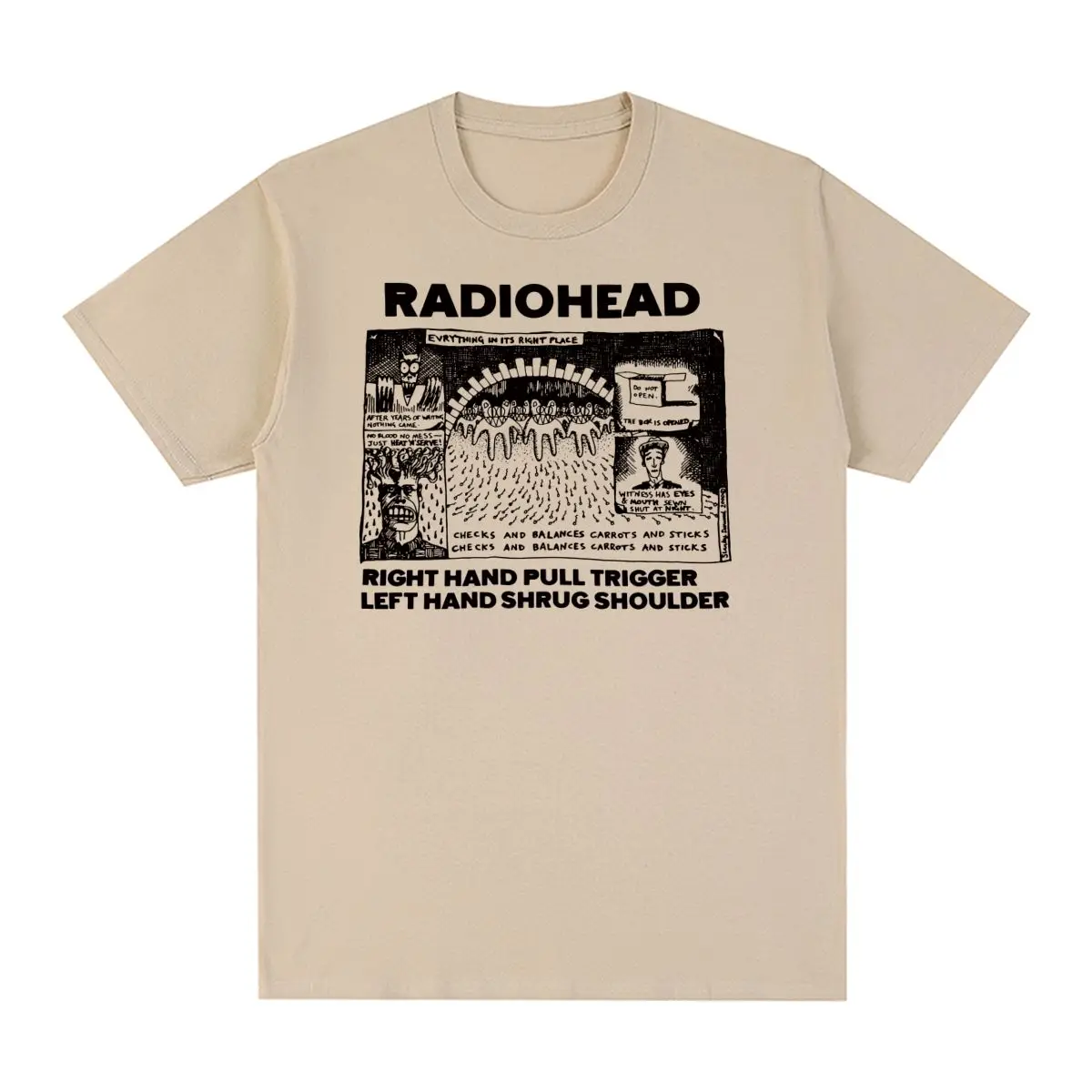 Radiohead Vintage T-shirt Hip Hop Rock Band Unisex Music cute cartoon Ok Computer Cotton Men T shirt New Tee Tshirt Womens Tops
Radiohead Vintage T-shirt Hip Hop Rock Band Unisex Music cute cartoon Ok Computer Cotton Men T shirt New Tee Tshirt Womens Tops