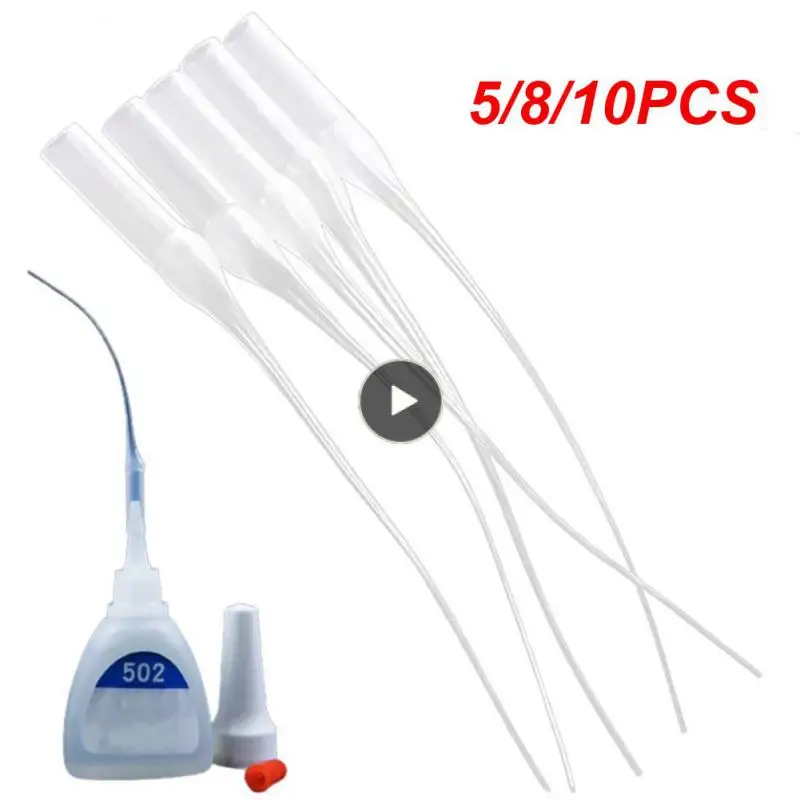 5/8/10PCS 100 Pieces Glue Extender Nozzle For Crafting Lab Glue Bottle Micro-tips Glue Home Accessories Tools Applicator Plastic 
5/8/10PCS 100 Pieces Glue Extender Nozzle For Crafting Lab Glue Bottle Micro-tips Glue Home Accessories Tools Applicator Plastic
