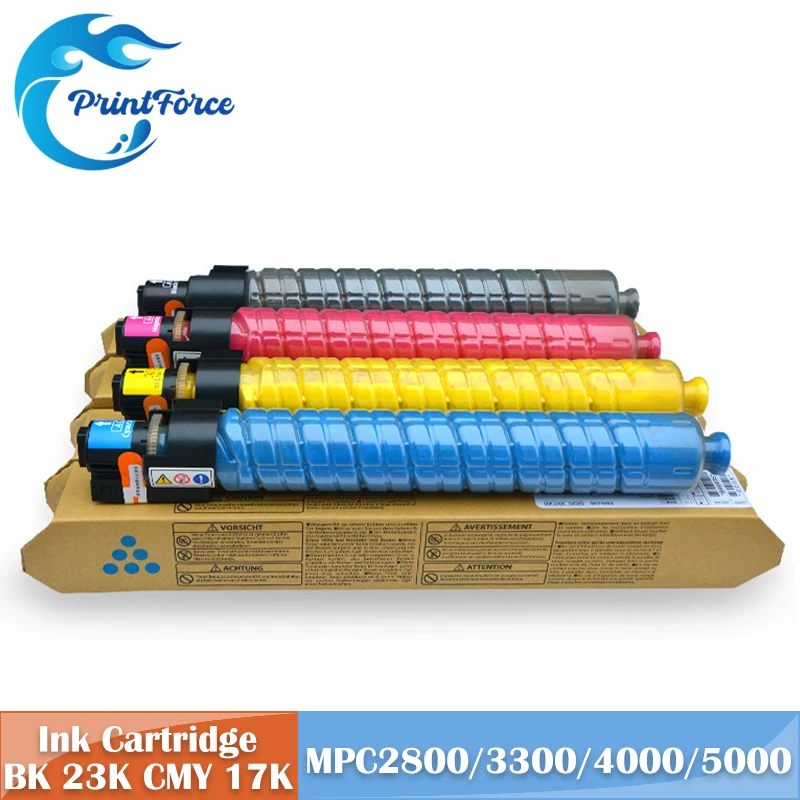 430 г 290 23 К 17 страниц Высококачественный тонер-картридж для Ricoh MP C2800 C3300 C4000 C5000 MPC2800