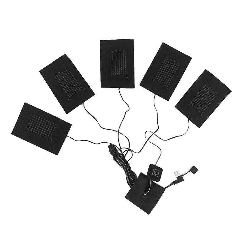 USB Clothes Heater Pad With 3 Gear Adjustable Temperature Electric Heating Sheet Warmer Pad For Vest Jacket
USB Clothes Heater Pad With 3 Gear Adjustable Temperature Electric Heating Sheet Warmer Pad For Vest Jacket
