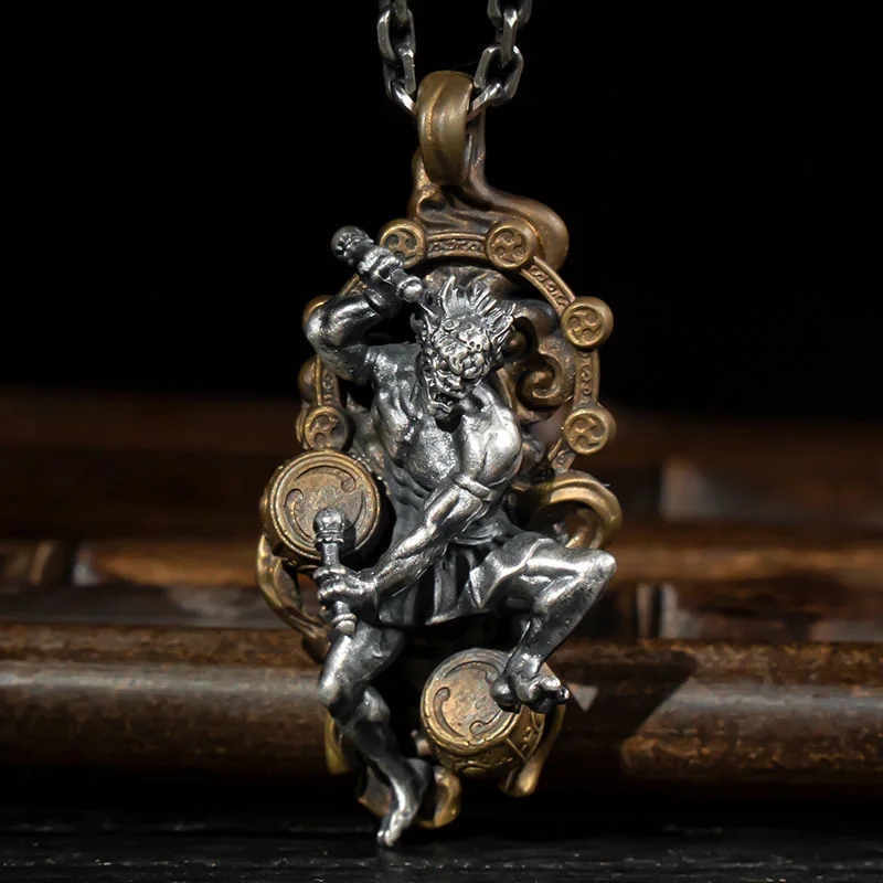New retro style Creativity Ksitigarbha Guanyin Pendant Amulet Necklace Jewelry Zodiac Year Amulet Heart Sutra Accessoriesa
New retro style Creativity Ksitigarbha Guanyin Pendant Amulet Necklace Jewelry Zodiac Year Amulet Heart Sutra Accessoriesa