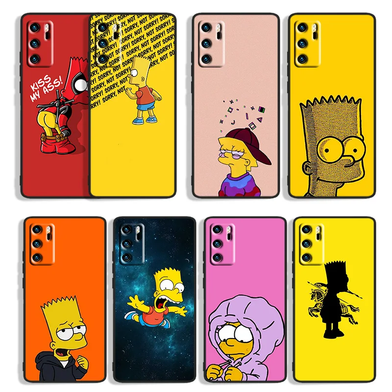 Anime Simpsons Cool For Huawei Mate 40 30 20X 10 Lite P Smart S Z Plus Pro 2021 2020 2019 2018 Black Phone Case Capa
Anime Simpsons Cool For Huawei Mate 40 30 20X 10 Lite P Smart S Z Plus Pro 2021 2020 2019 2018 Black Phone Case Capa