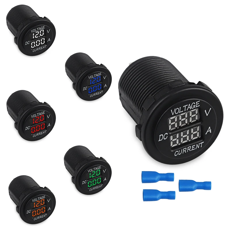 Digital Panel Voltmeter Ammeter Meter Tester Led Display For Car Auto Motorcycle Boat ATV Truck Electronic Accessories
Digital Panel Voltmeter Ammeter Meter Tester Led Display For Car Auto Motorcycle Boat ATV Truck Electronic Accessories