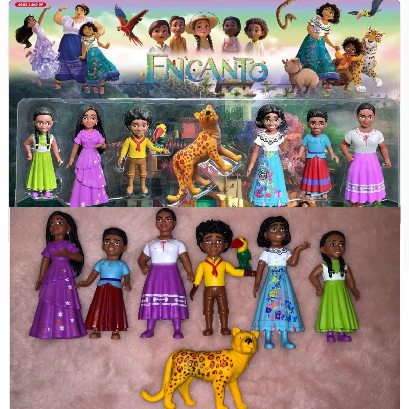 Disney Encanto Madrigals Family Action Figures Mirabel Cartoon Movie Peripheral Model Doll Toys Surprise Gift For Girls & Kids
Disney Encanto Madrigals Family Action Figures Mirabel Cartoon Movie Peripheral Model Doll Toys Surprise Gift For Girls & Kids