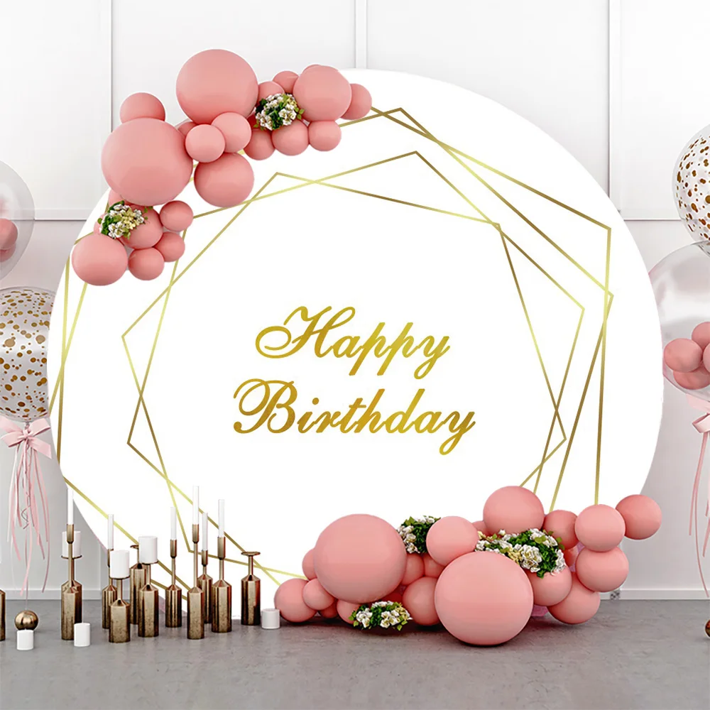 Happy Birthday Round Circle Photography Background Family Celebration Party Portrait Decor Custom Poster Photo Backdrop Banner
Happy Birthday Round Circle Photography Background Family Celebration Party Portrait Decor Custom Poster Photo Backdrop Banner