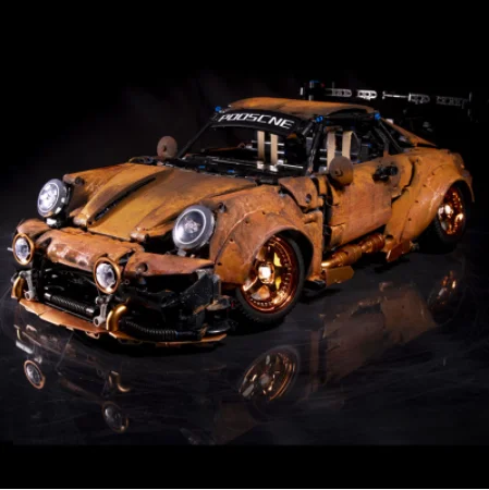 High-Tech Ruins Version 2453PCS 1:10 Hypercar 964 Super Racing Car Model Building Bricks Blocks MOC Toy Gift For Kids 42115
High-Tech Ruins Version 2453PCS 1:10 Hypercar 964 Super Racing Car Model Building Bricks Blocks MOC Toy Gift For Kids 42115