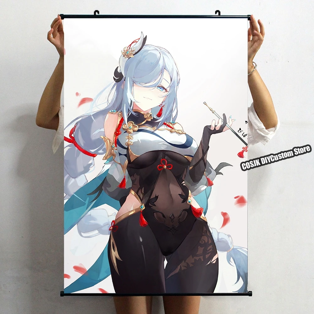 Anime Game Genshin Impact Shenhe Poster Wall Scroll Home Decor Mural Living Room Decoration Collectible Art Gifts Drop Shipping
Anime Game Genshin Impact Shenhe Poster Wall Scroll Home Decor Mural Living Room Decoration Collectible Art Gifts Drop Shipping