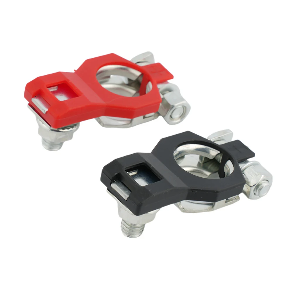 2Pcs Automotive Battery Terminal Clamp Car Top Post Battery Terminals Wire Cable Clamp For Car Caravan Boat Accessories 12V 24V
2Pcs Automotive Battery Terminal Clamp Car Top Post Battery Terminals Wire Cable Clamp For Car Caravan Boat Accessories 12V 24V