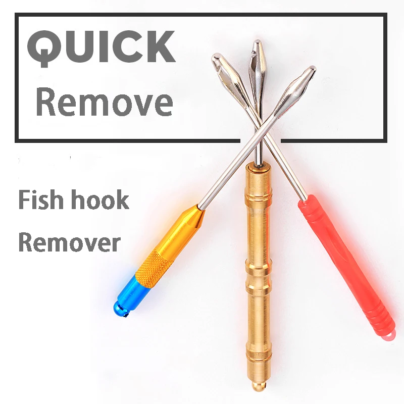 7 Inch Fish Hook Remover Aluminum Alloy Hook Detacher Removal Fishhook Disgorger with Brass Handle Fishing Gear Tackle Tools
7 Inch Fish Hook Remover Aluminum Alloy Hook Detacher Removal Fishhook Disgorger with Brass Handle Fishing Gear Tackle Tools