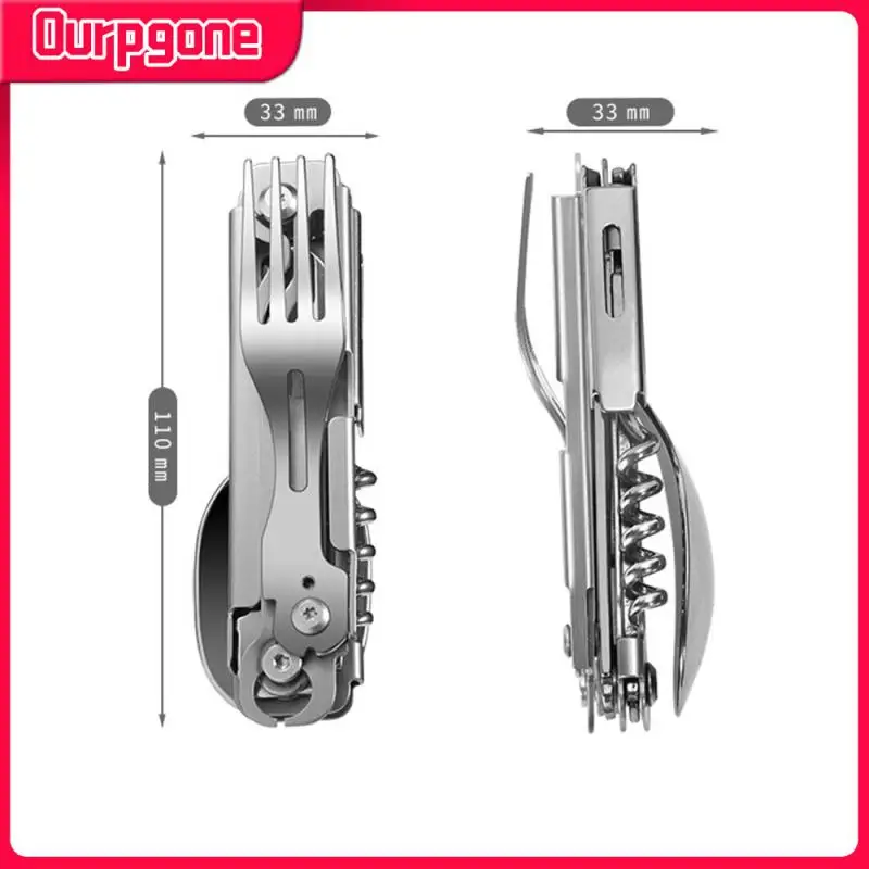 Durable Picnic Camping Cutlery Disassembly Camping Fork Spoon Cutter Folding Knife Multitool Outdoor Tableware Outdoor Cutter
Durable Picnic Camping Cutlery Disassembly Camping Fork Spoon Cutter Folding Knife Multitool Outdoor Tableware Outdoor Cutter